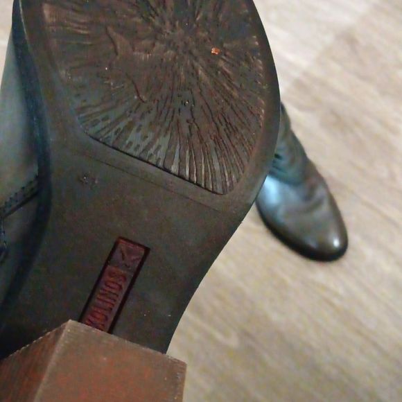 Pikolinos Alicante Heeled Ankle Boot 41 Olive Green - Picture 5 of 8